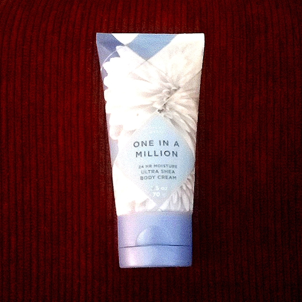 Bath and body works-" one in a million" scented body cream